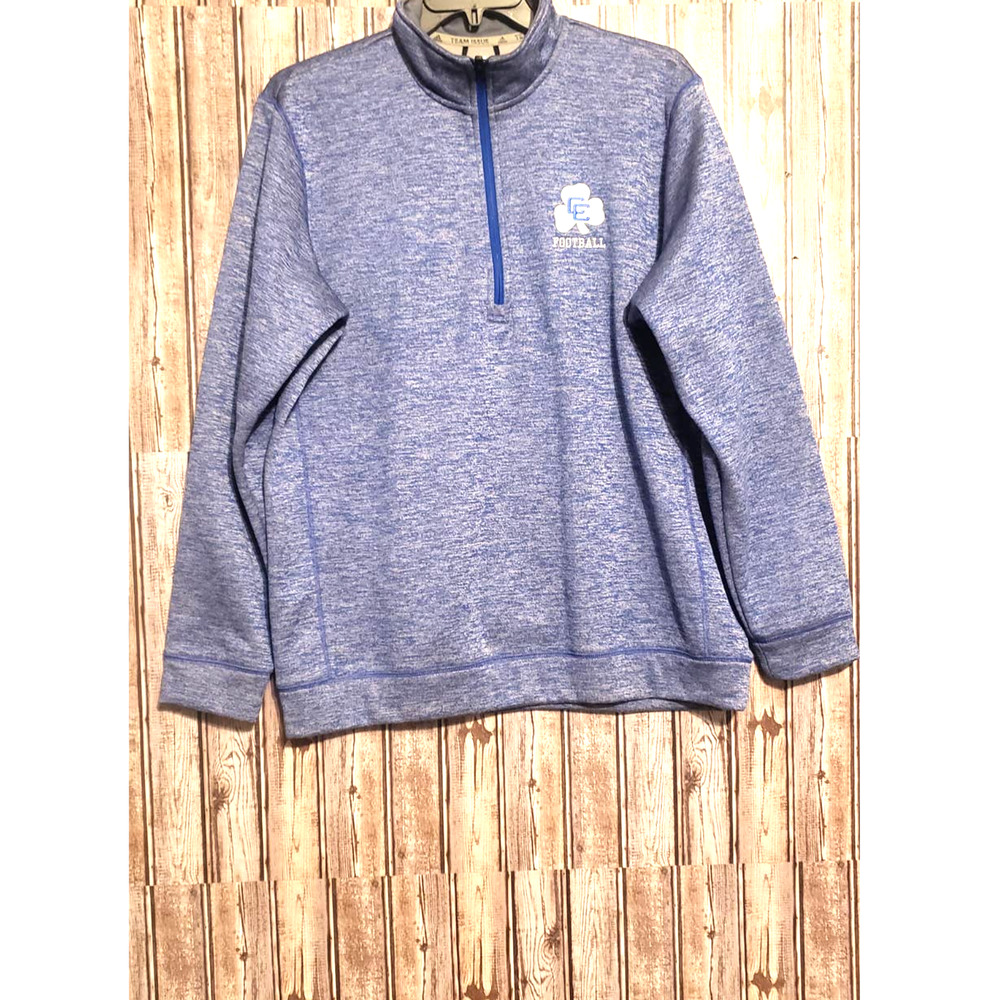 Adidas Team Issue Climawarm Half Zip Blue Pullover - XL